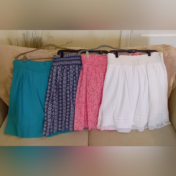 BUNDLE Skirts Faded Glory Summer Skirts!! 4/Four Sz- 12-14 - Picture 9 of 9